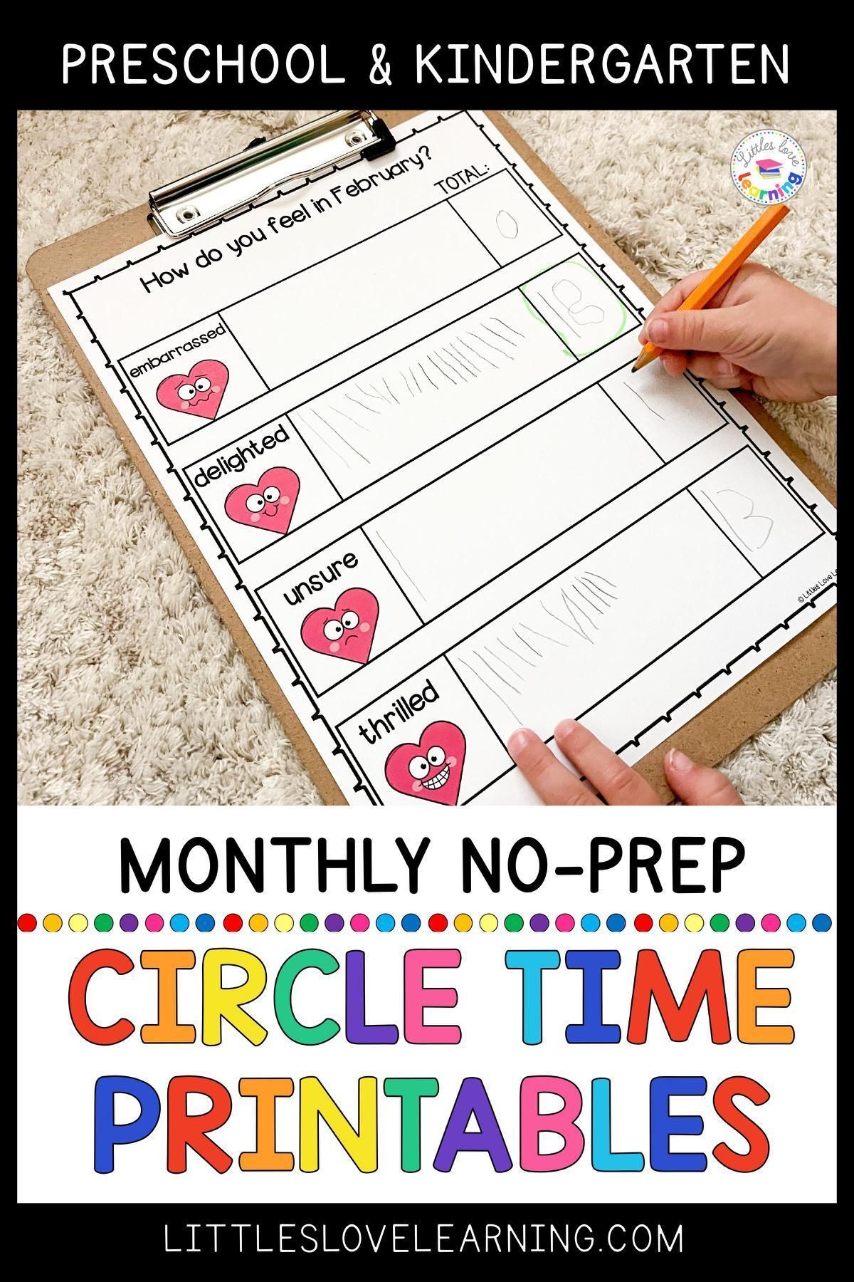 80 Free Circle Time Printables 57