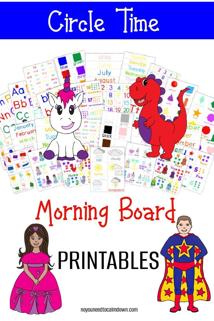 80 Free Circle Time Printables 65