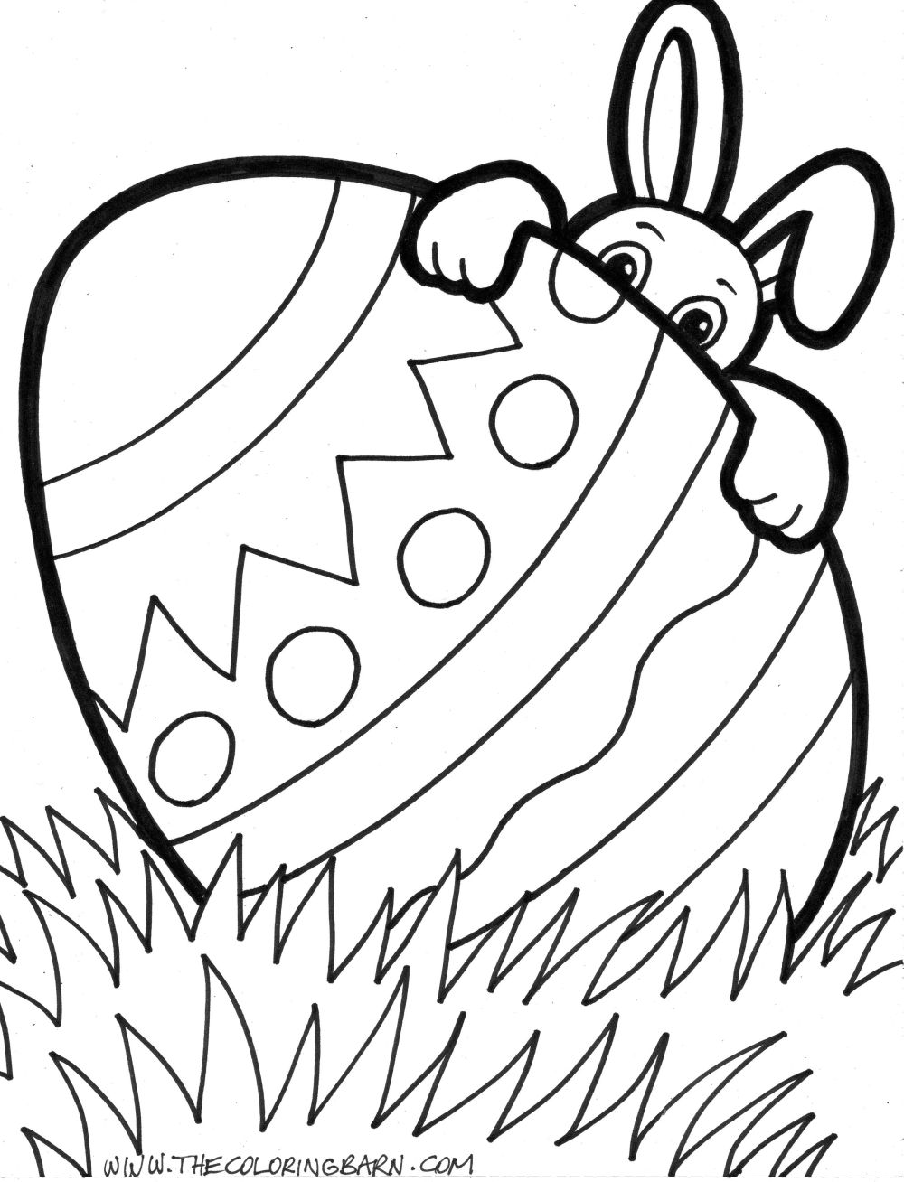 80 Free Printable Happy Easter Coloring Pages 80