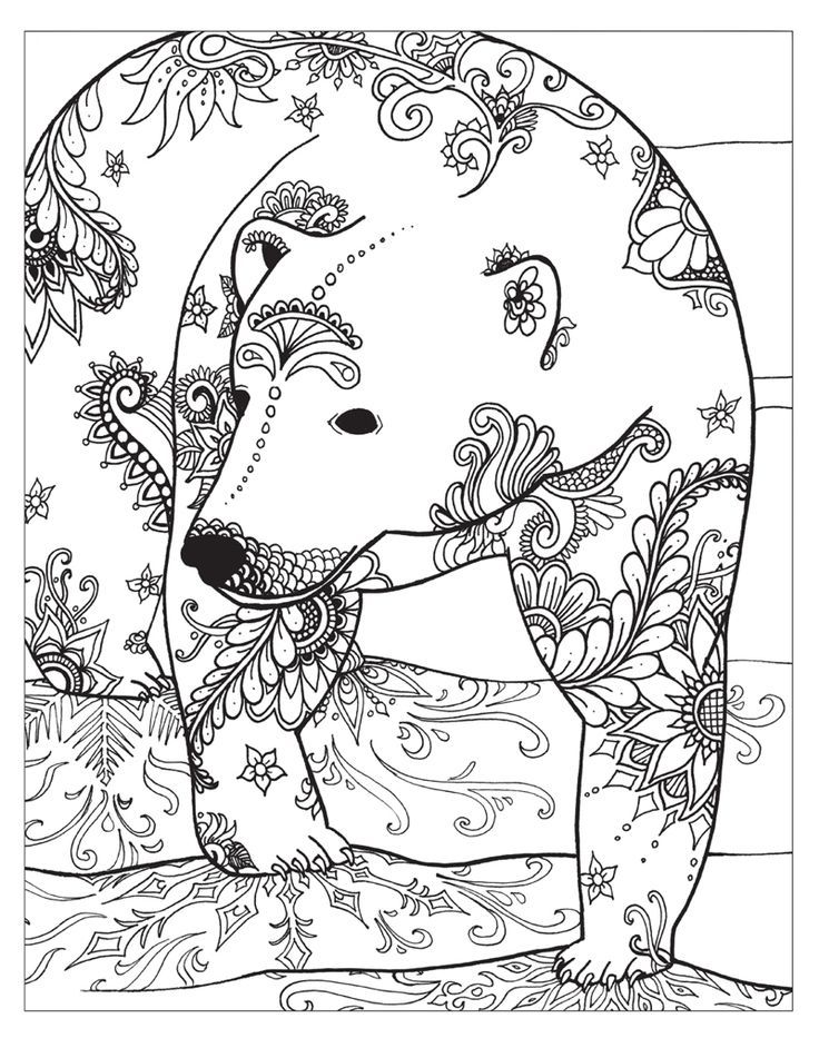 80 Printable Winter Wonderland Coloring Pages 2