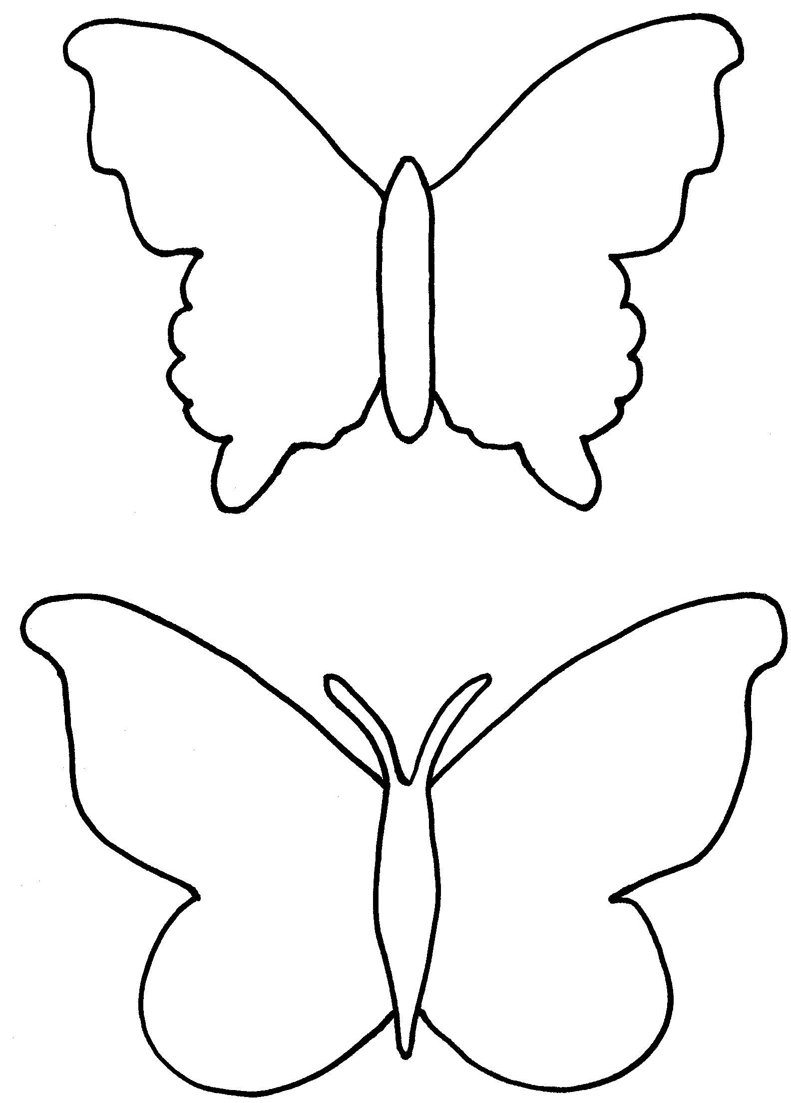 90 Butterfly Coloring Page Printable 50