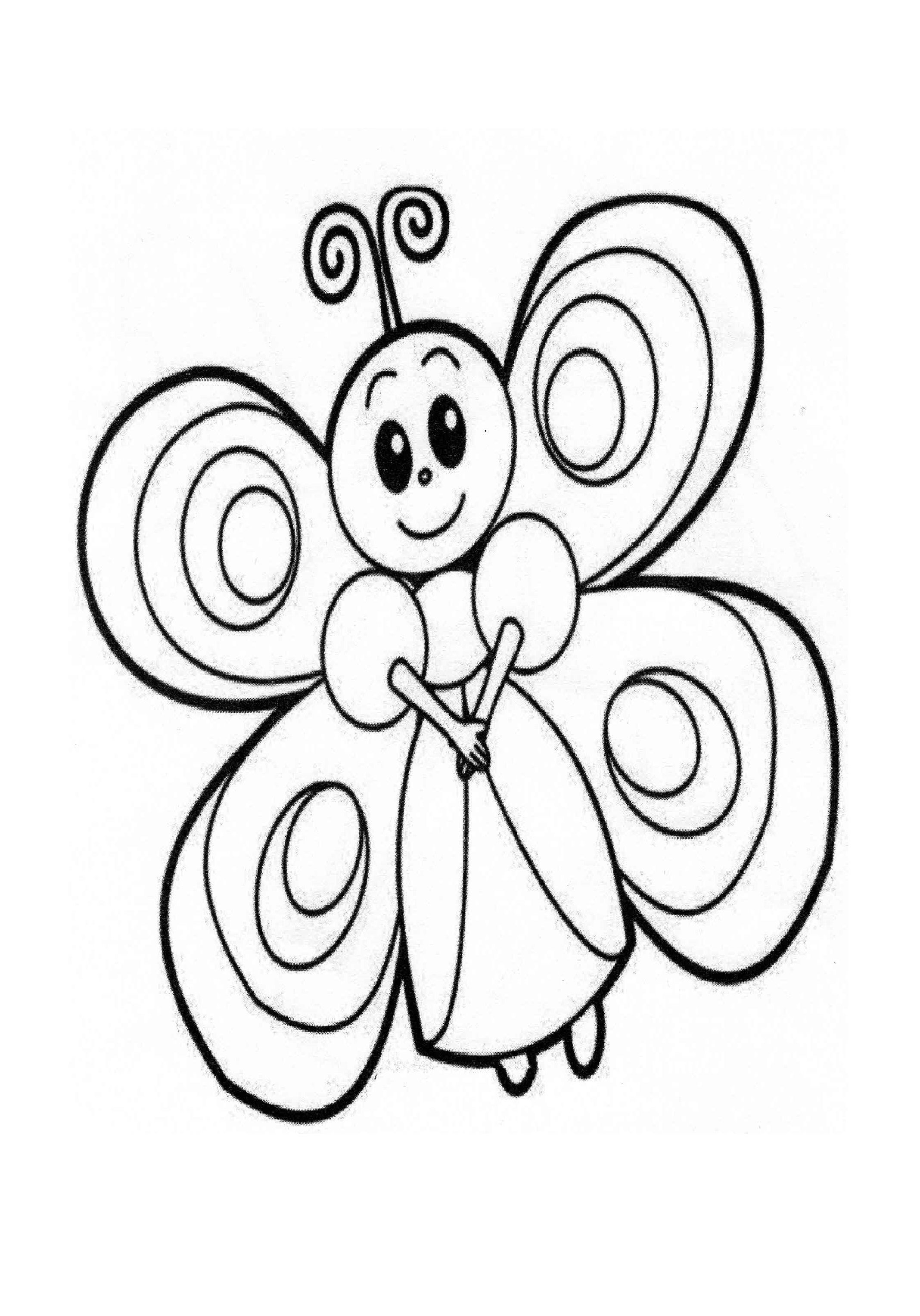 90 Butterfly Coloring Page Printable 52