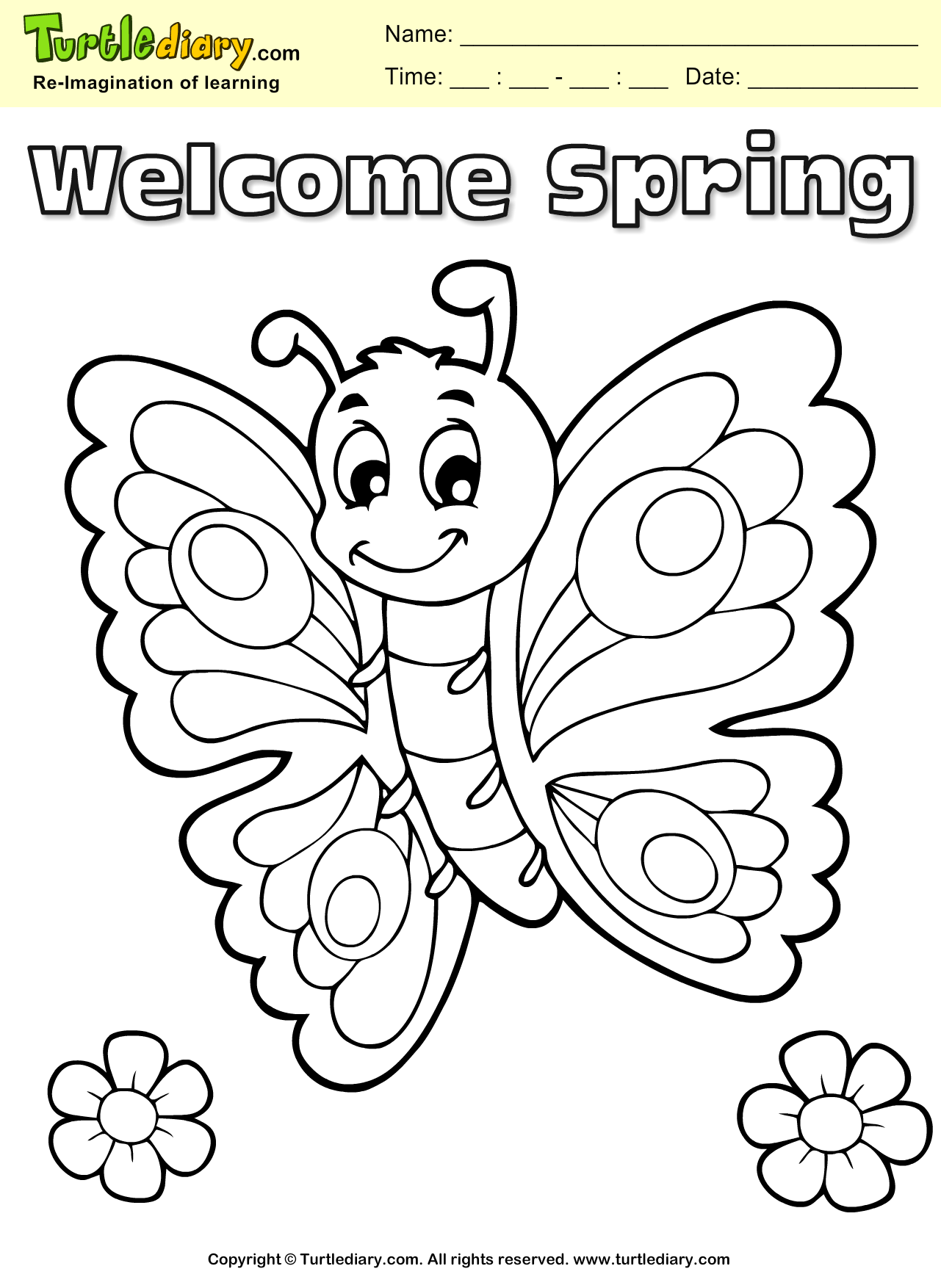 90 Butterfly Coloring Page Printable 65