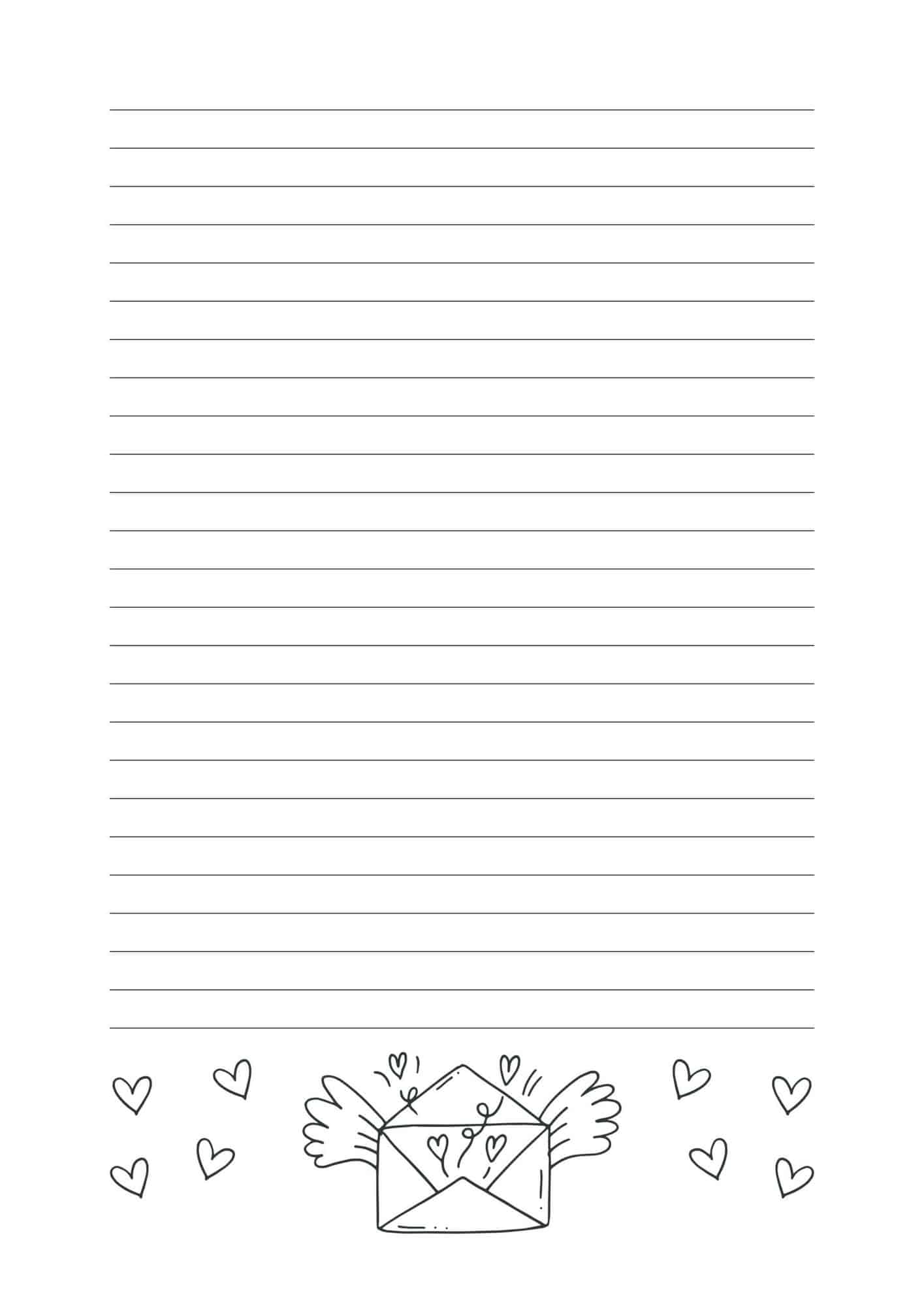 90 Cute Printable Notebook Paper - Pdf 41