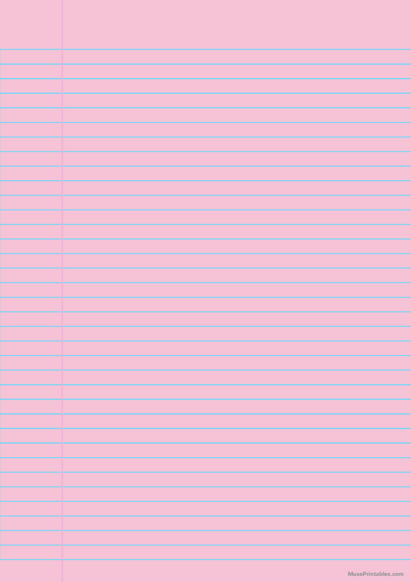 90 Cute Printable Notebook Paper - Pdf 44