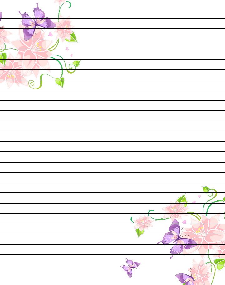 90 Cute Printable Notebook Paper - Pdf 46