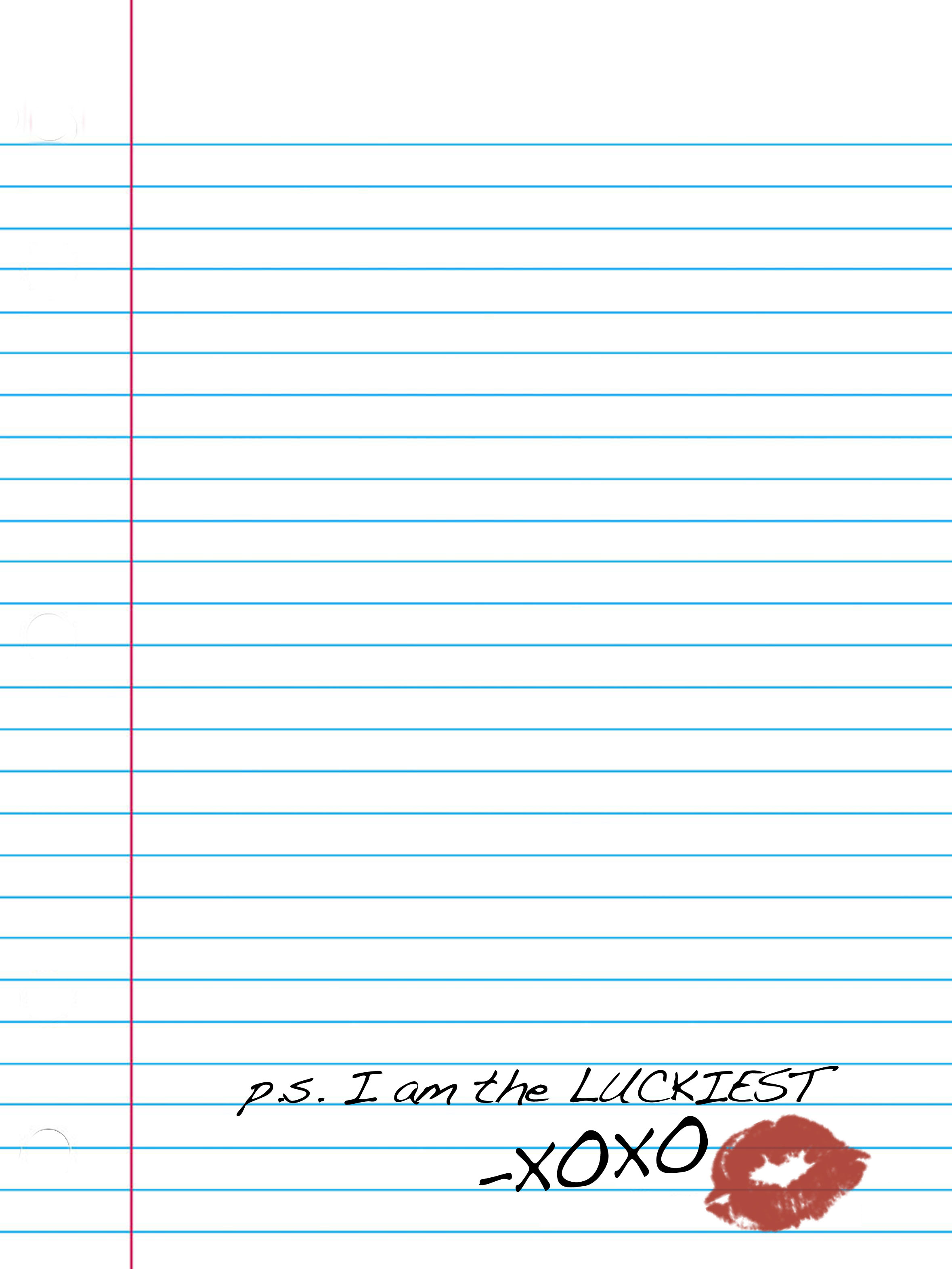 90 Cute Printable Notebook Paper - Pdf 47