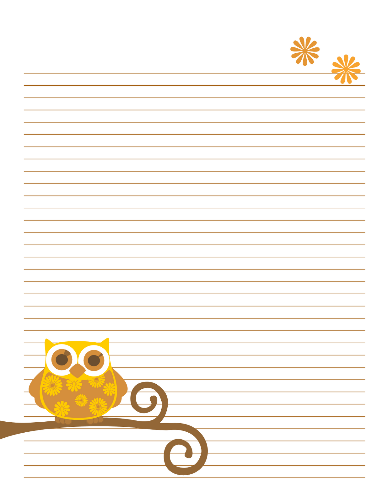 90 Cute Printable Notebook Paper - Pdf 57