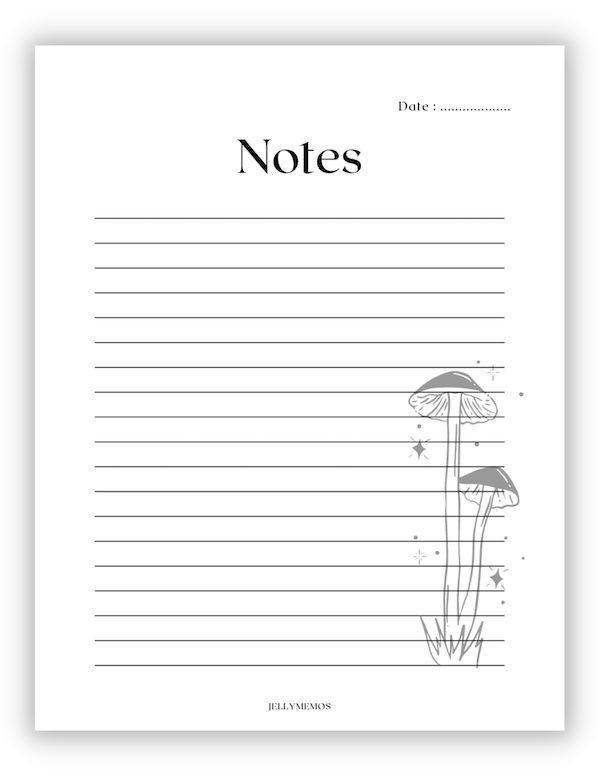 90 Cute Printable Notebook Paper - Pdf 83