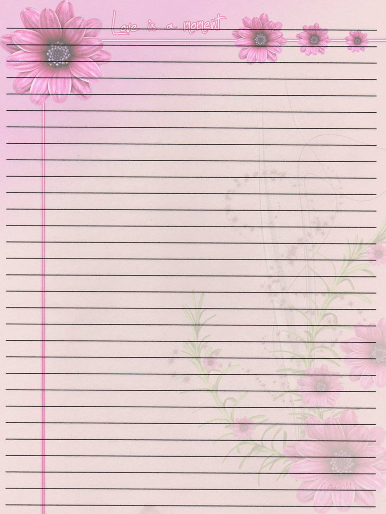 90 Cute Printable Notebook Paper - Pdf 85