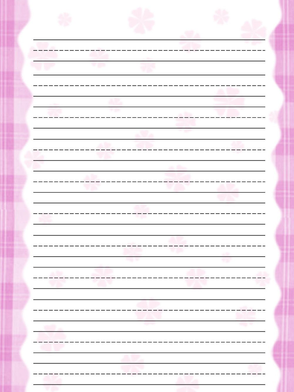 90 Cute Printable Notebook Paper - Pdf 97