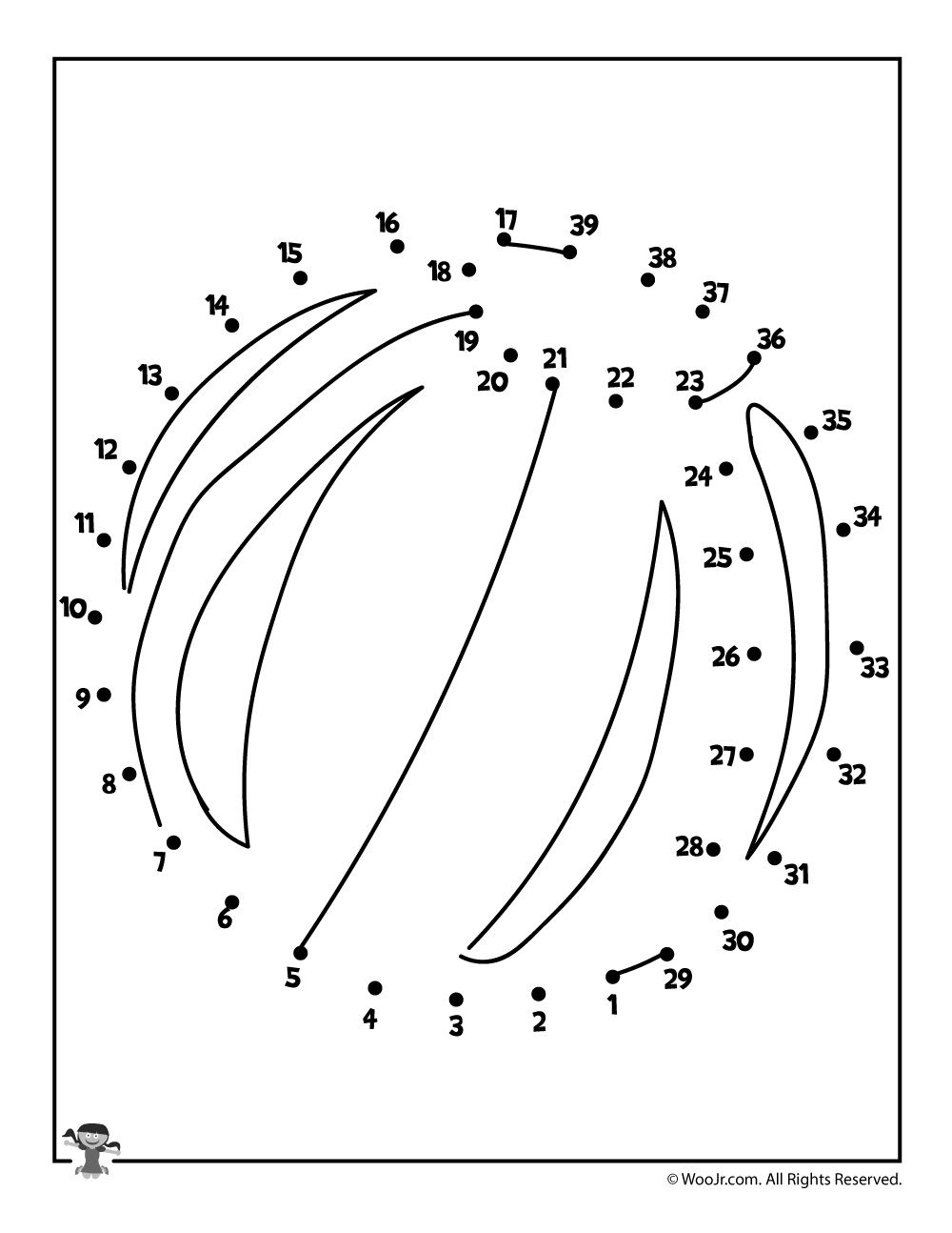 90 Dot To Dot Printables 52