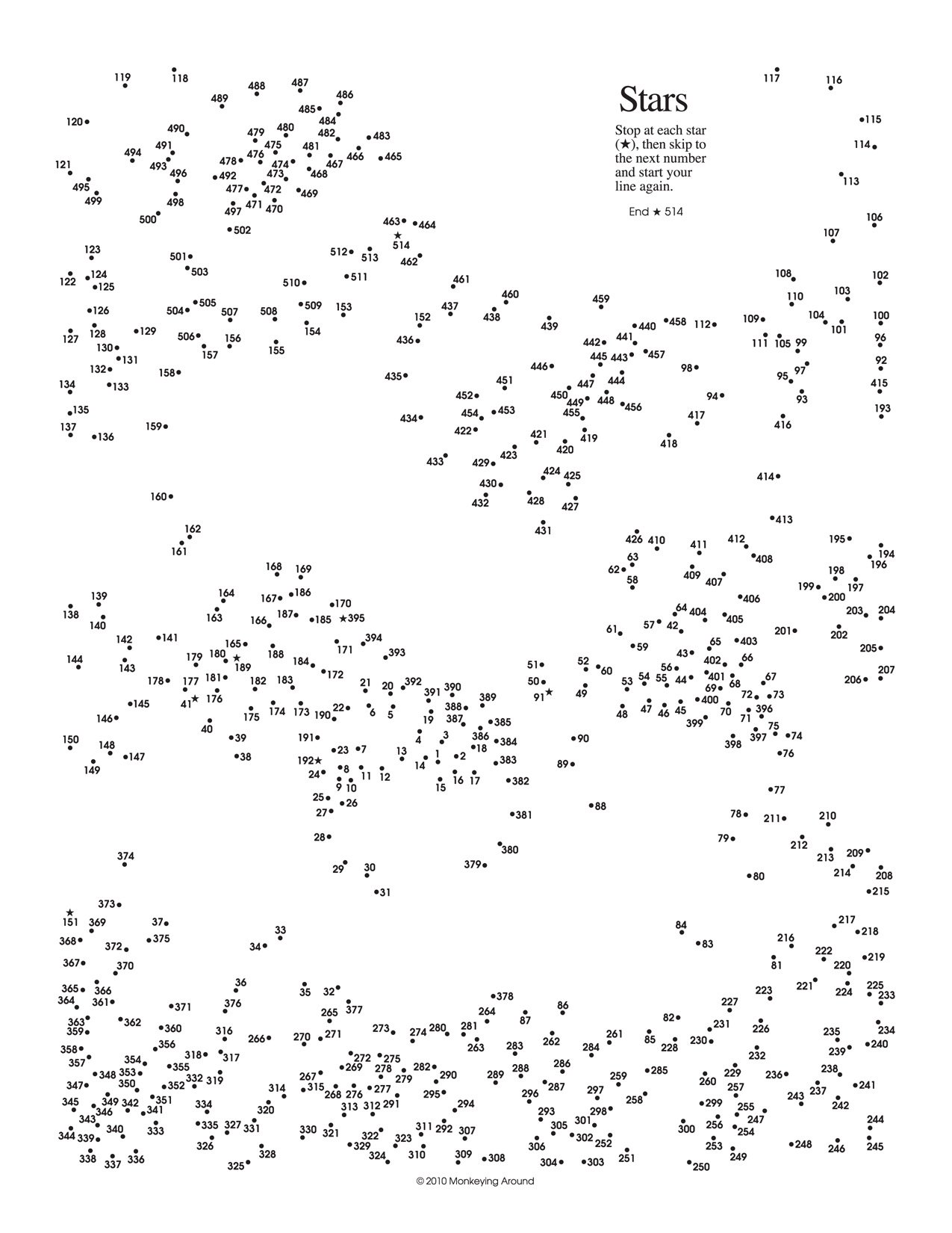 90 Dot To Dot Printables 53