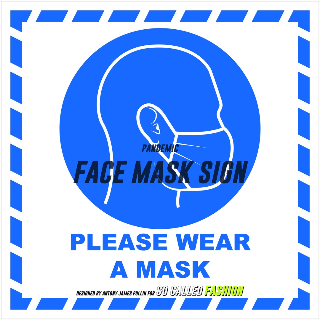 90 Face Mask Sign Printable 23