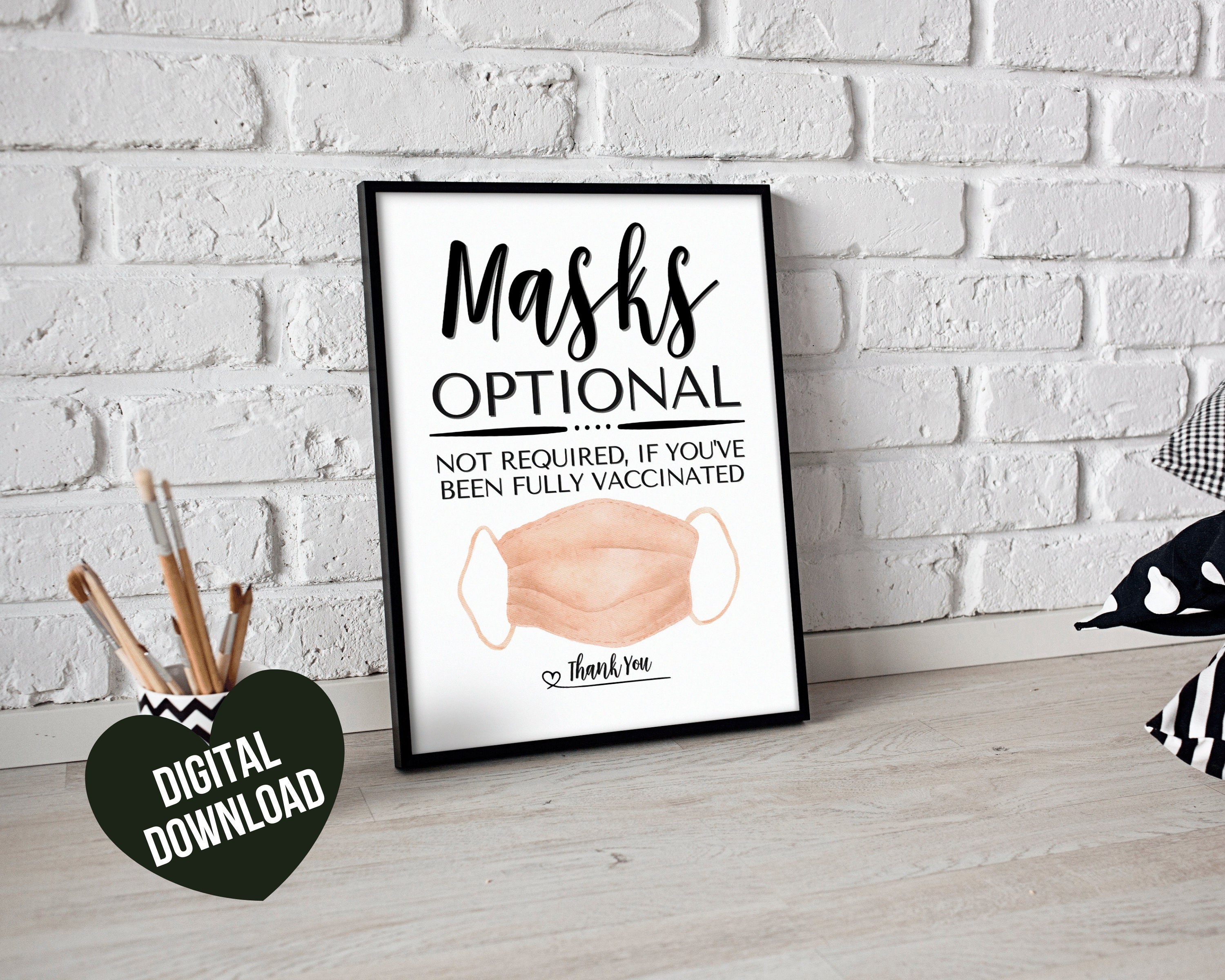 90 Face Mask Sign Printable 25