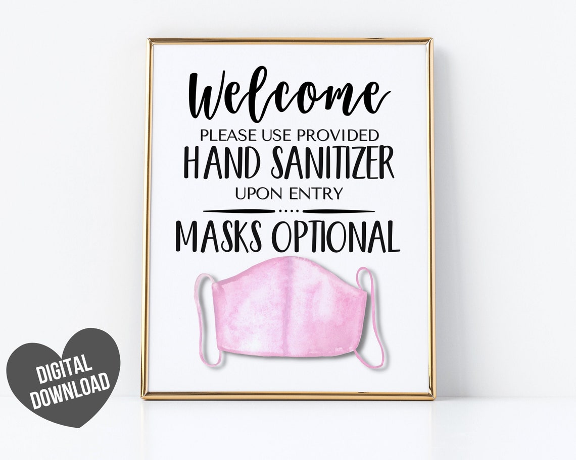 90 Face Mask Sign Printable 34