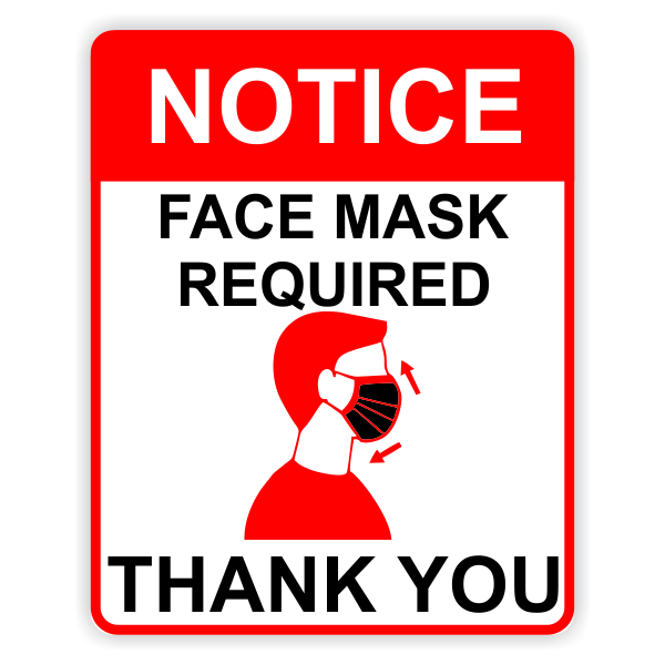 90 Face Mask Sign Printable 42