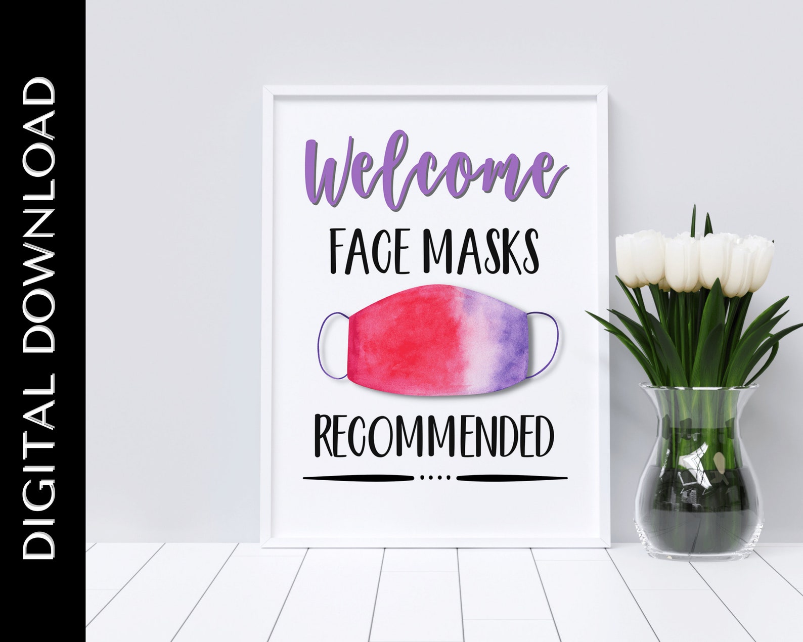 90 Face Mask Sign Printable 43