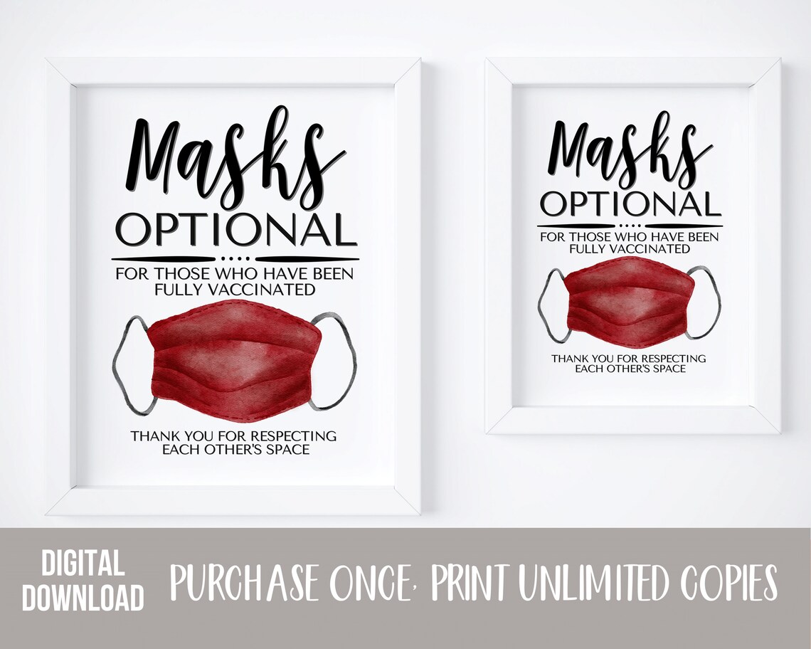 90 Face Mask Sign Printable 55