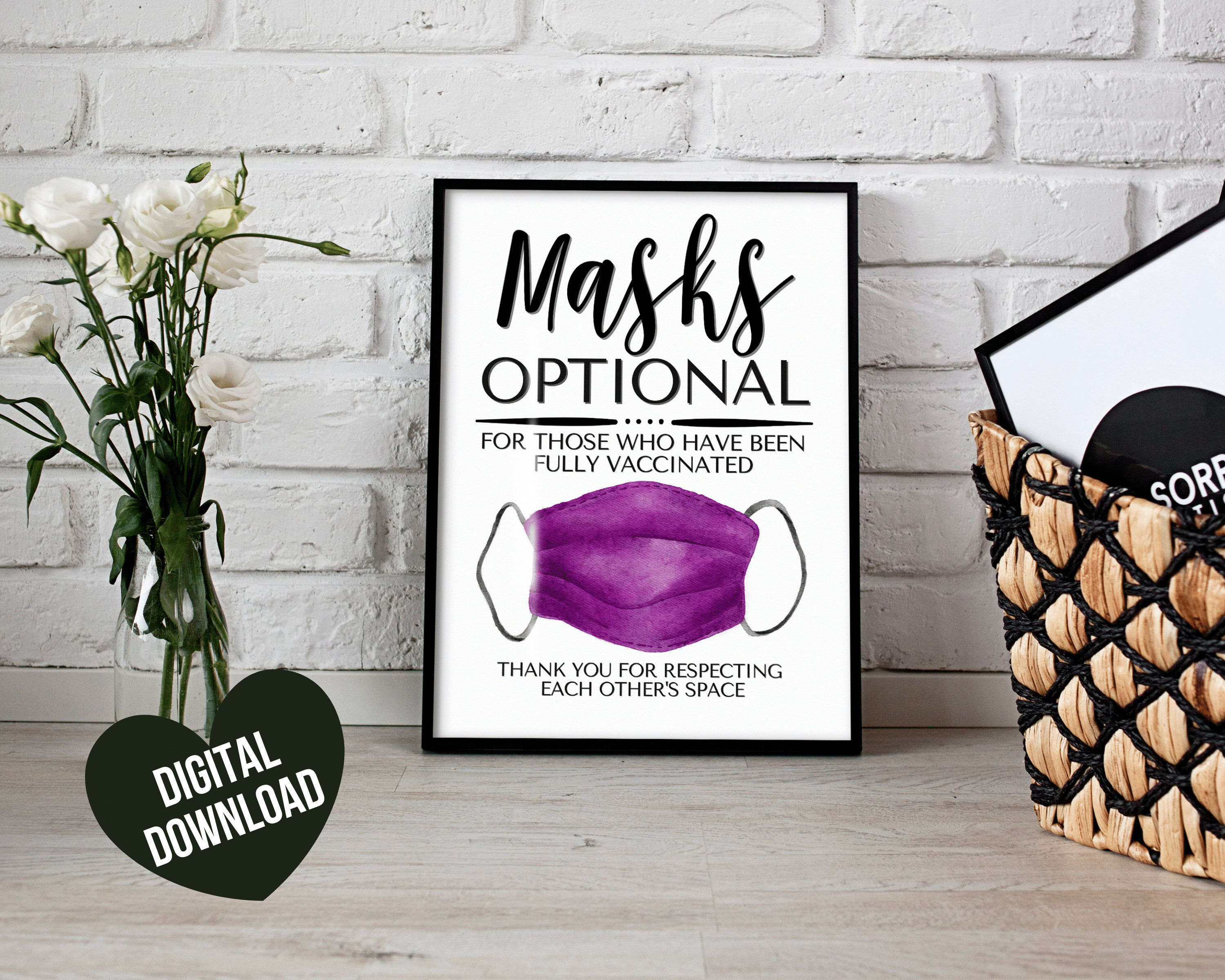 90 Face Mask Sign Printable 73