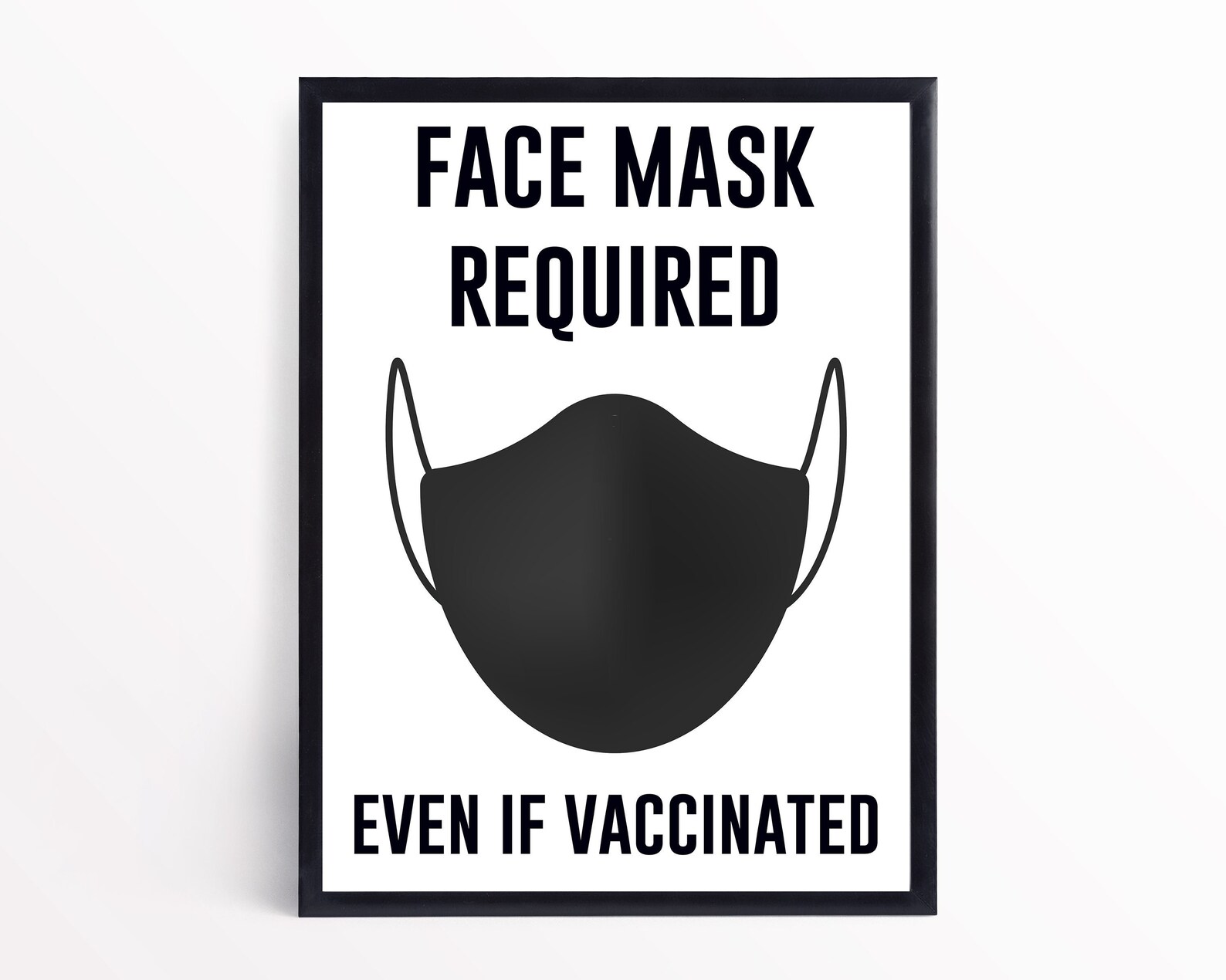 90 Face Mask Sign Printable 74