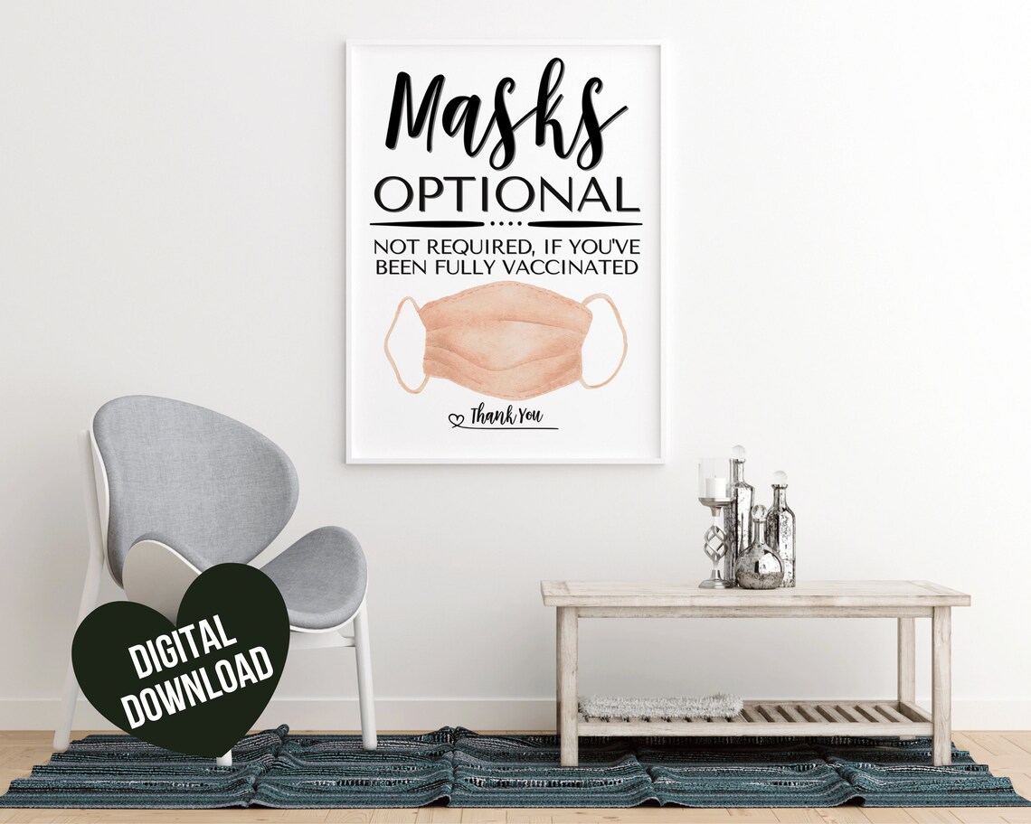 90 Face Mask Sign Printable 90