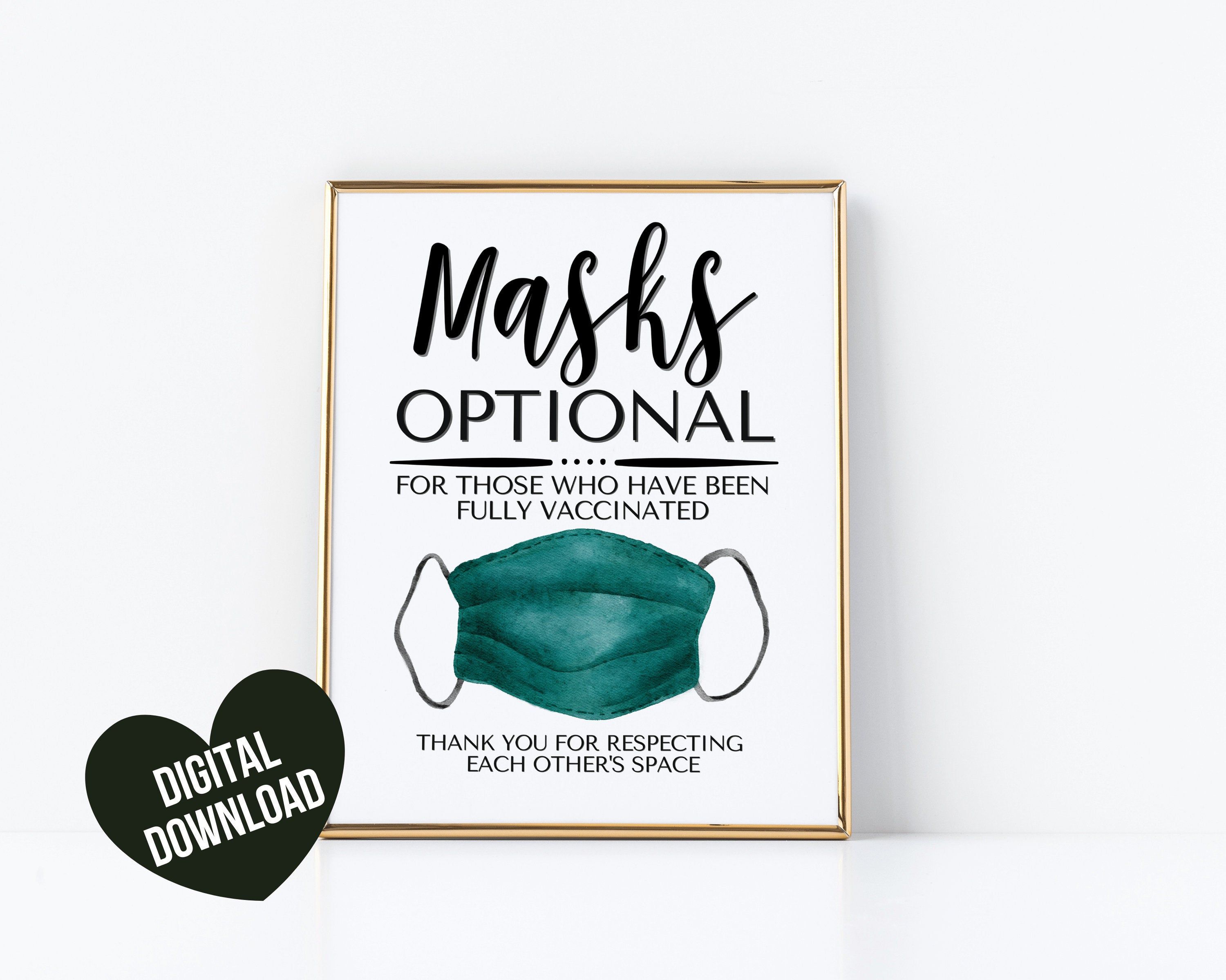 90 Face Mask Sign Printable 98