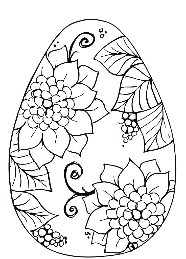 90 Free Easter Egg Printable Coloring Pages 2