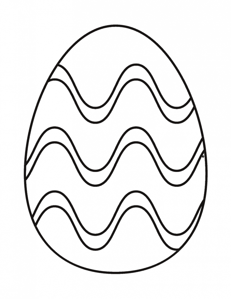 90 Free Easter Egg Printable Coloring Pages 3