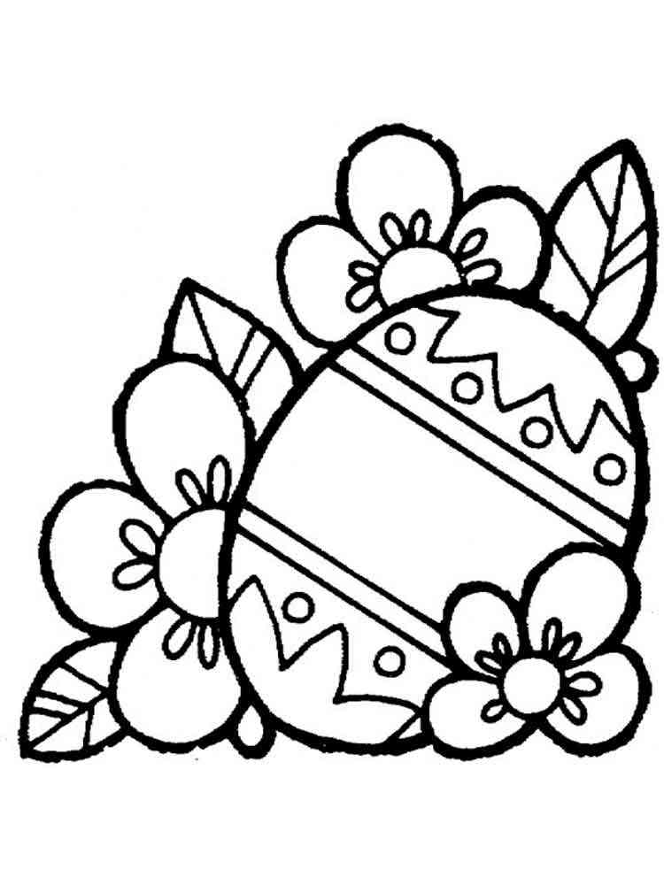 90 Free Easter Egg Printable Coloring Pages 64