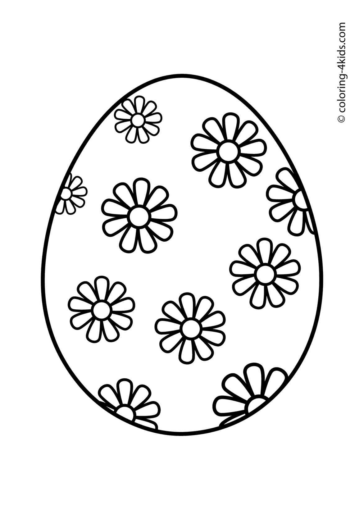 90 Free Easter Egg Printable Coloring Pages 70