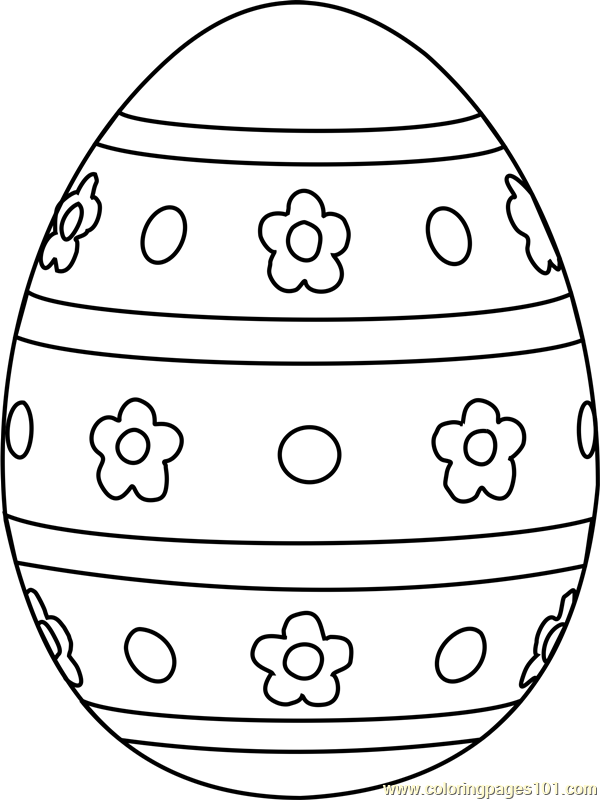 90 Free Easter Egg Printable Coloring Pages 77