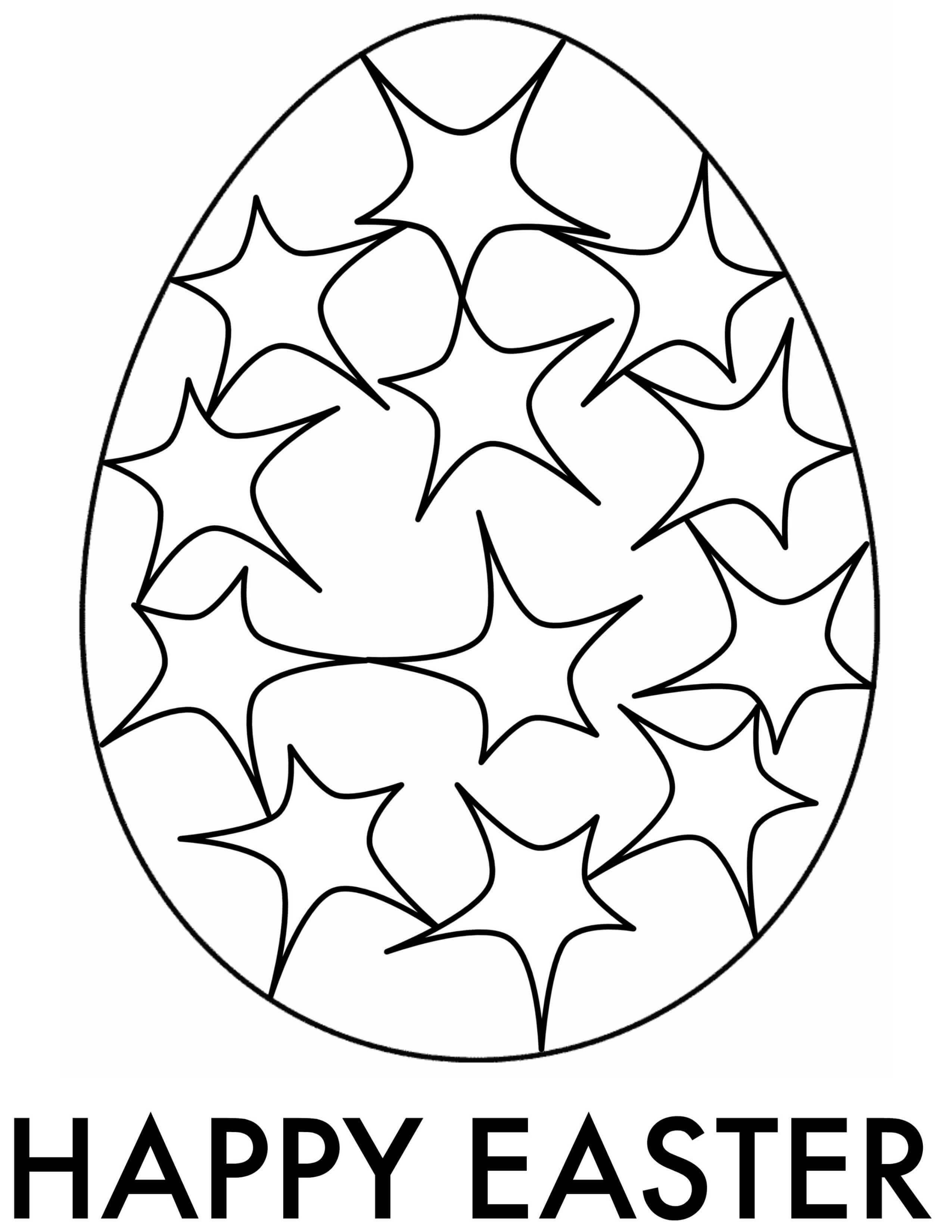 90 Free Easter Egg Printable Coloring Pages 79