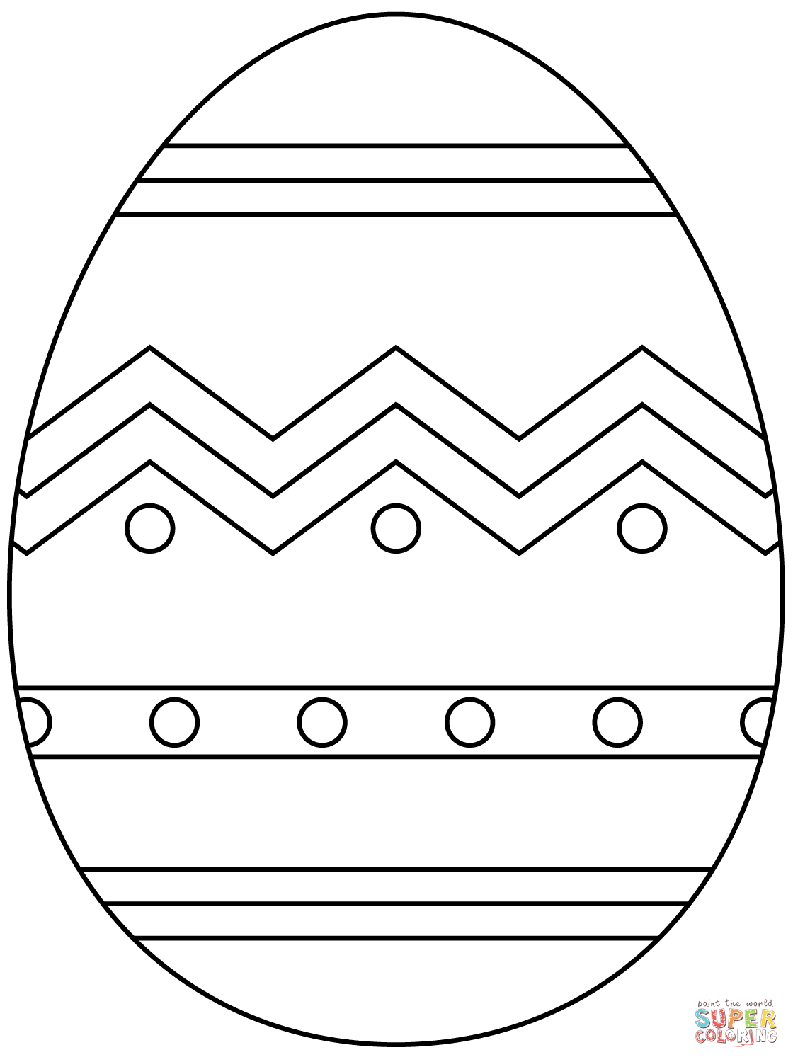 90 Free Easter Egg Printable Coloring Pages 80