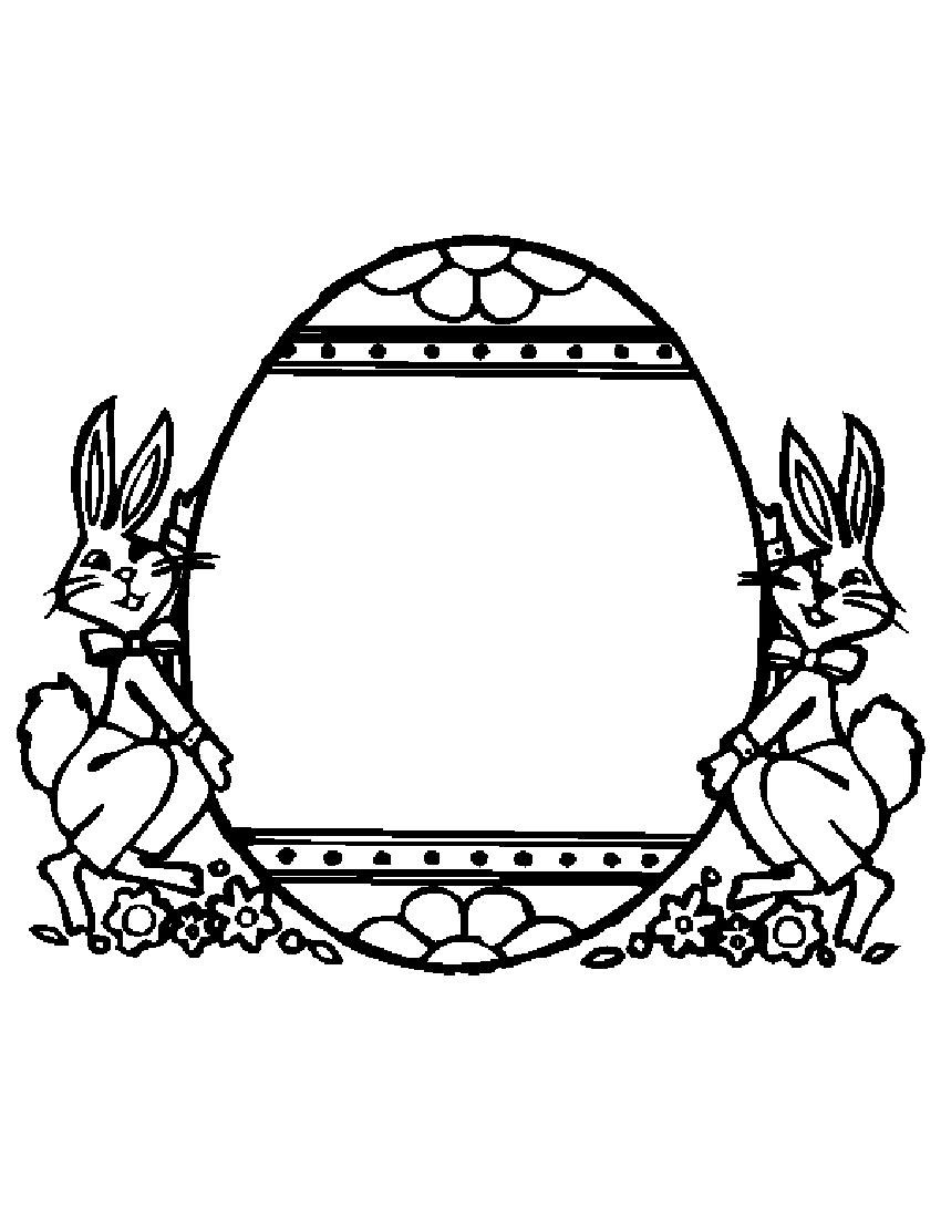 90 Free Easter Egg Printable Coloring Pages 9