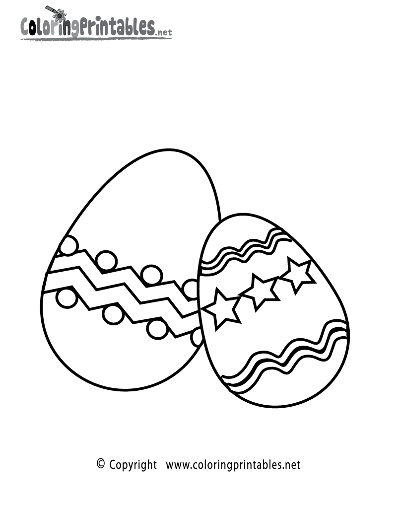 90 Free Easter Egg Printable Coloring Pages 95