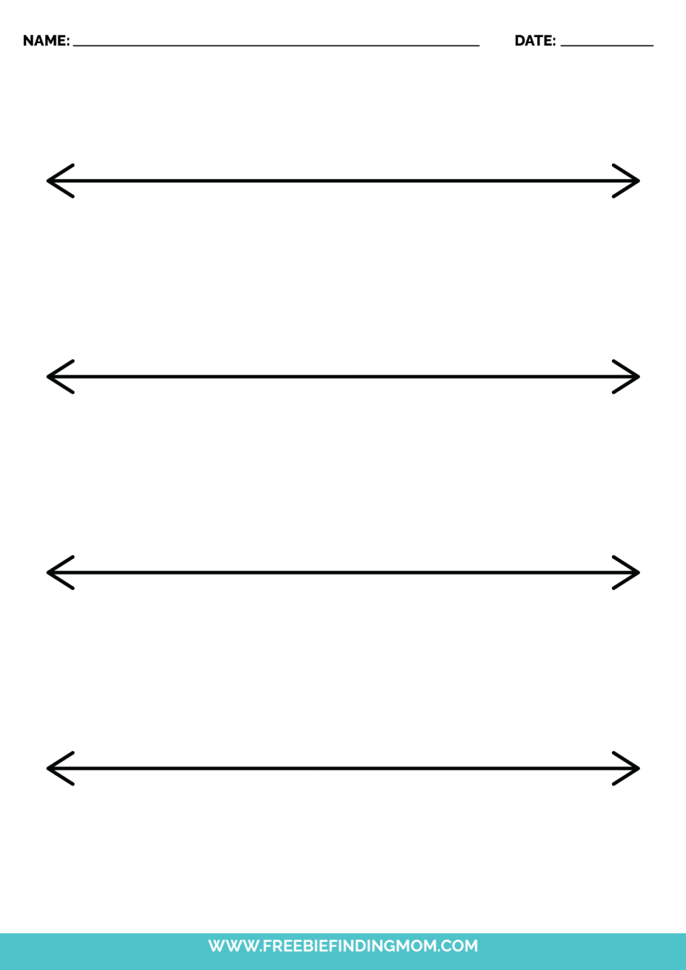 90 Free Printable Number Line 1-20 27