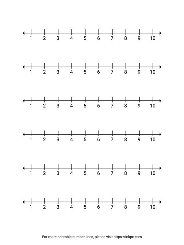 90 Free Printable Number Line 1-20 41