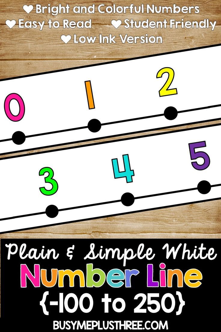 90 Free Printable Number Line 1-20 42