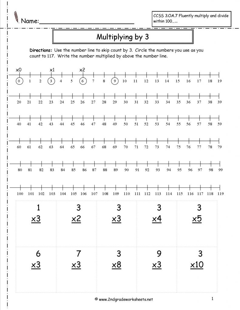 90 Free Printable Number Line 1-20 43