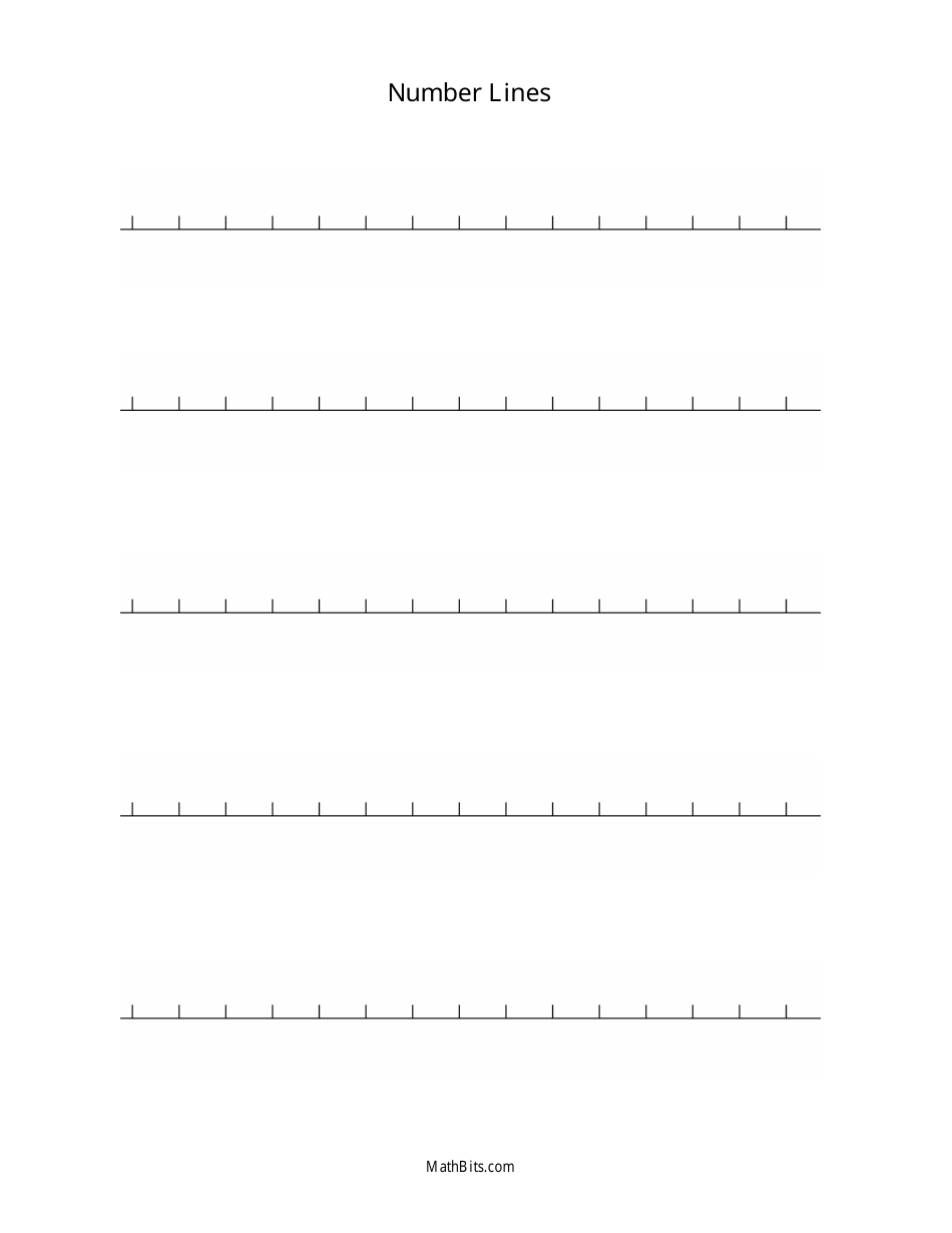 90 Free Printable Number Line 1-20 86