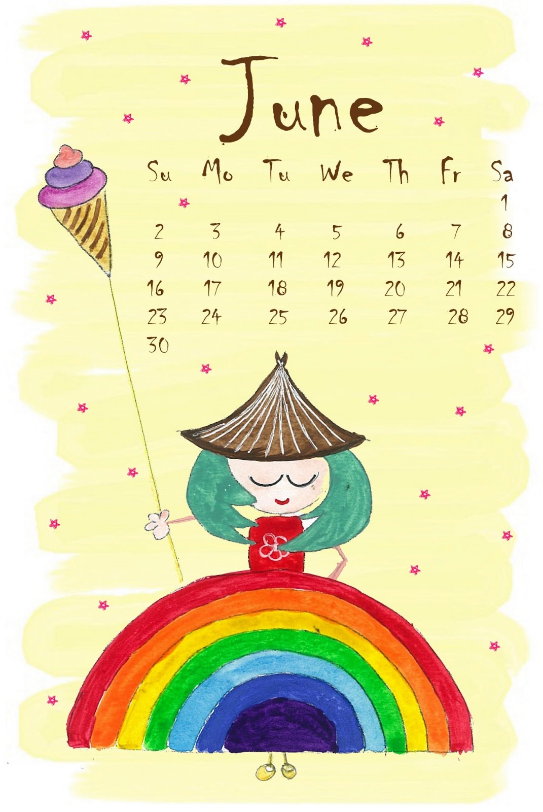 90 June 22 Printable Calendar 33