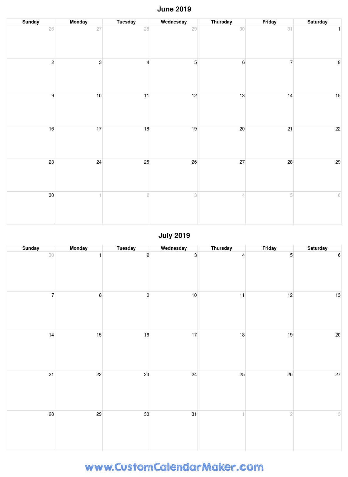 90 June 22 Printable Calendar 48