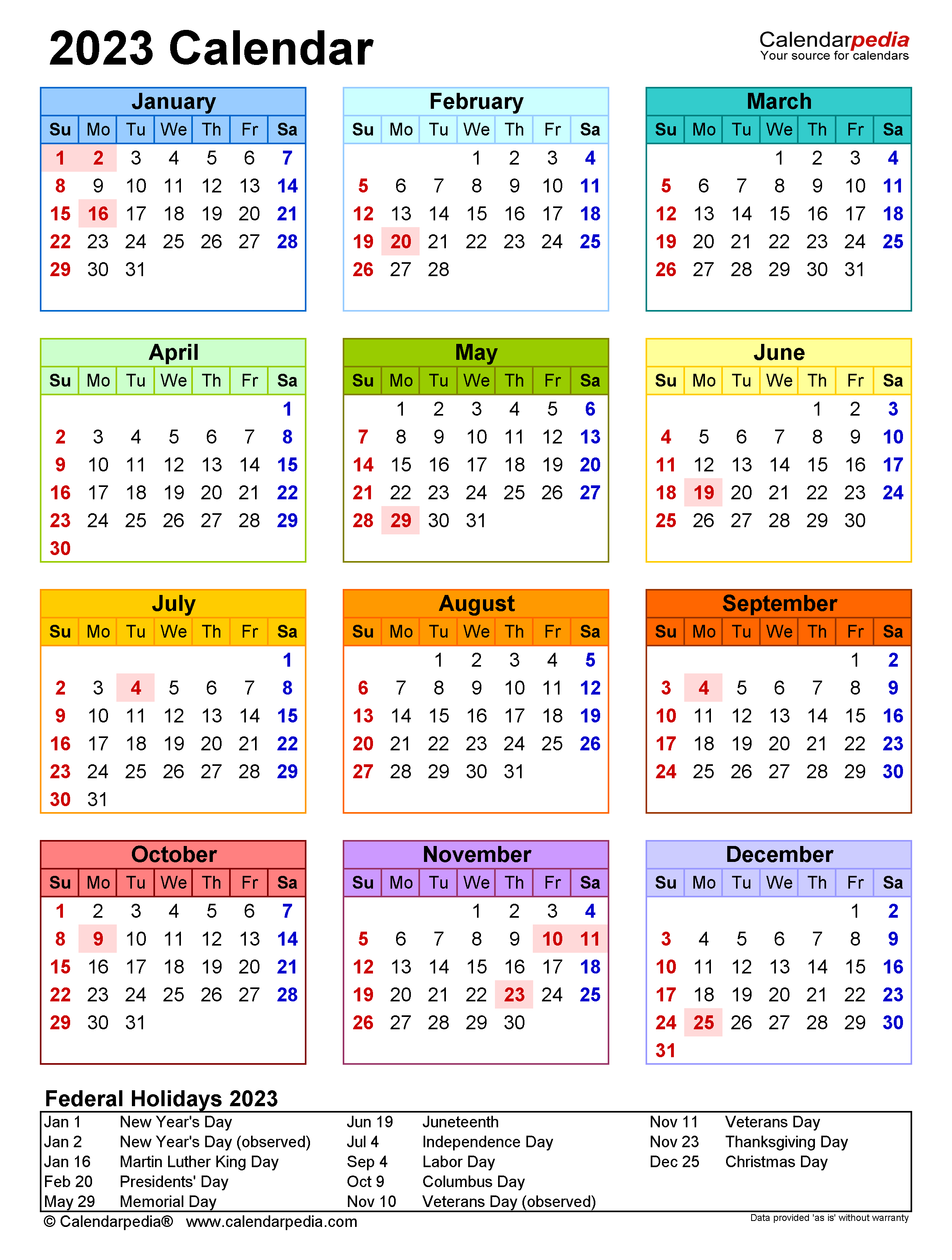 90 June 22 Printable Calendar 50