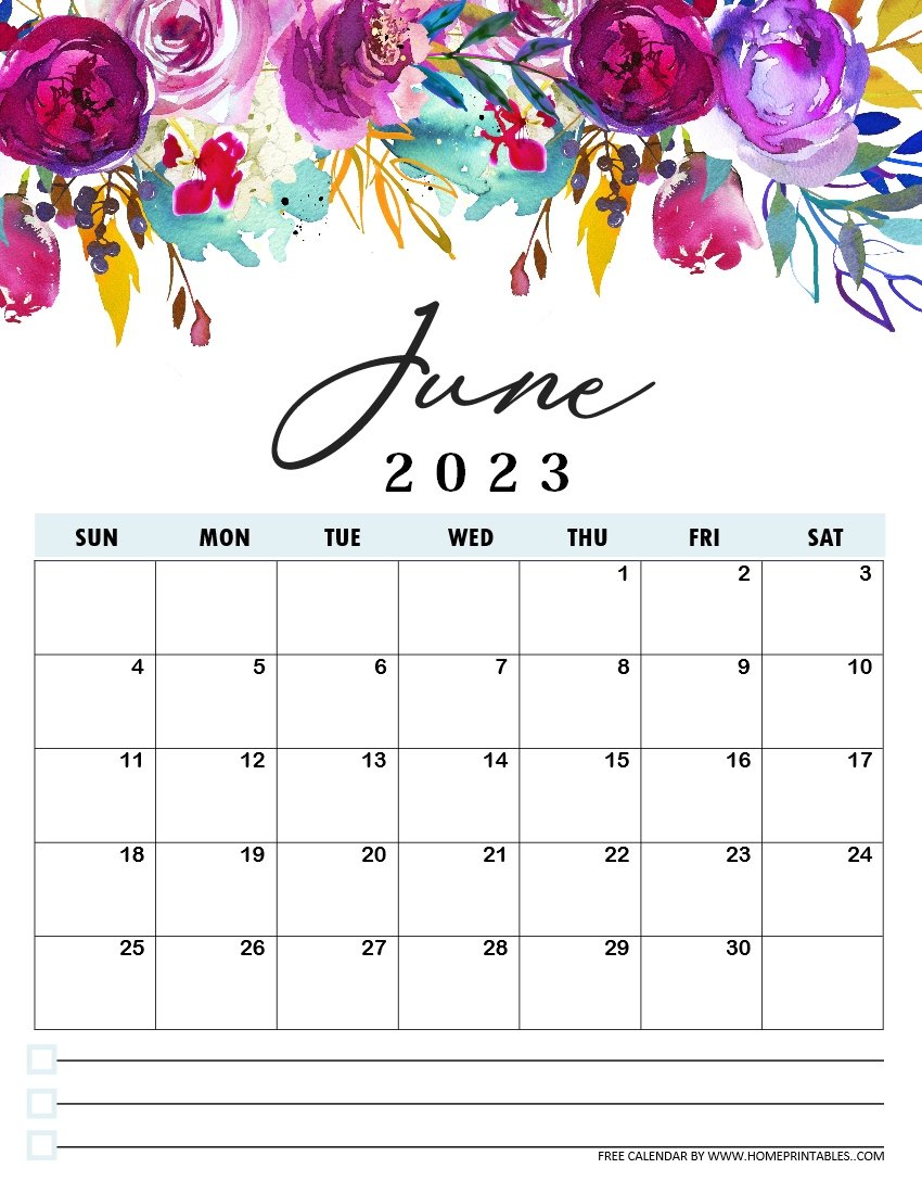 90 June 22 Printable Calendar 77