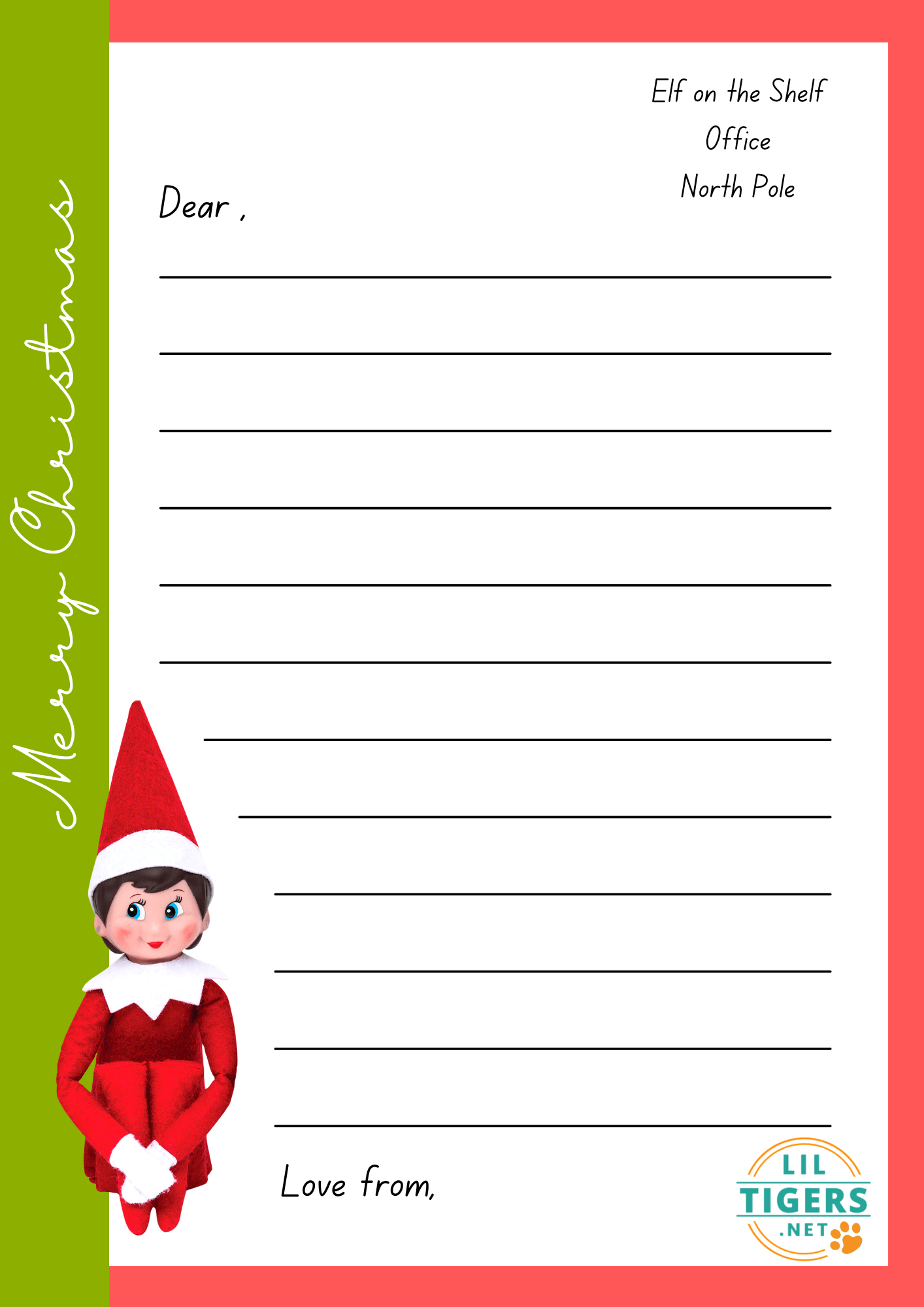 90 Printable Blank Elf On The Shelf 12