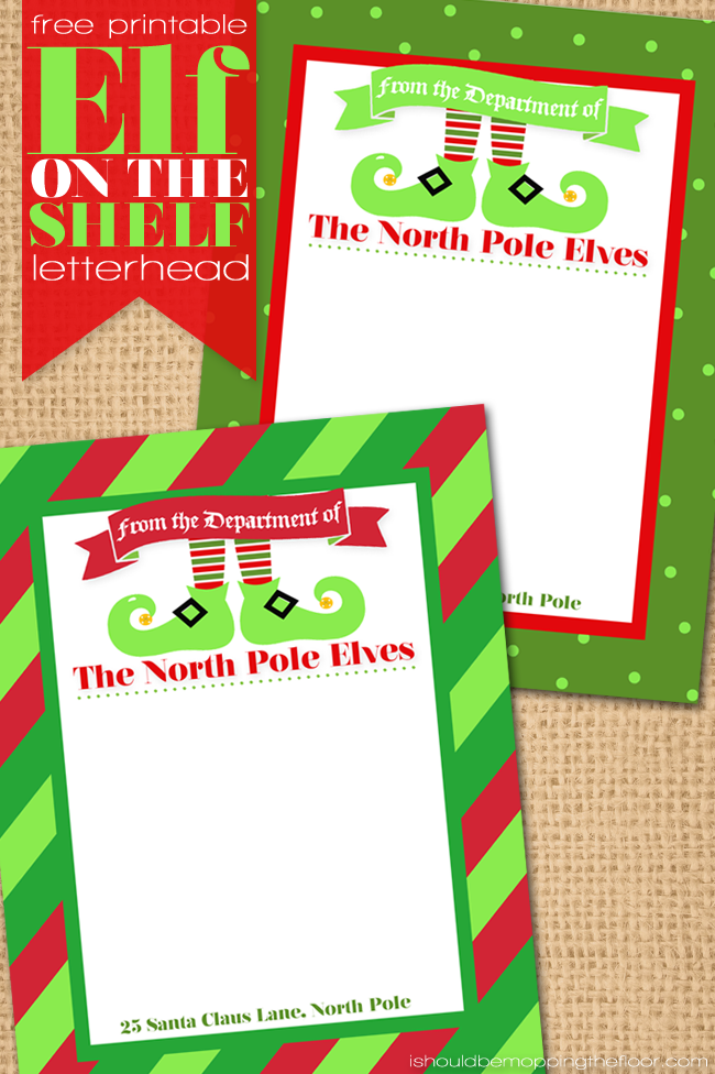 90 Printable Blank Elf On The Shelf 16