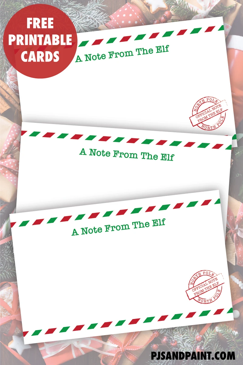 90 Printable Blank Elf On The Shelf 24