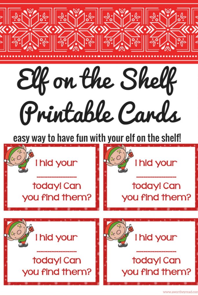 90 Printable Blank Elf On The Shelf 3