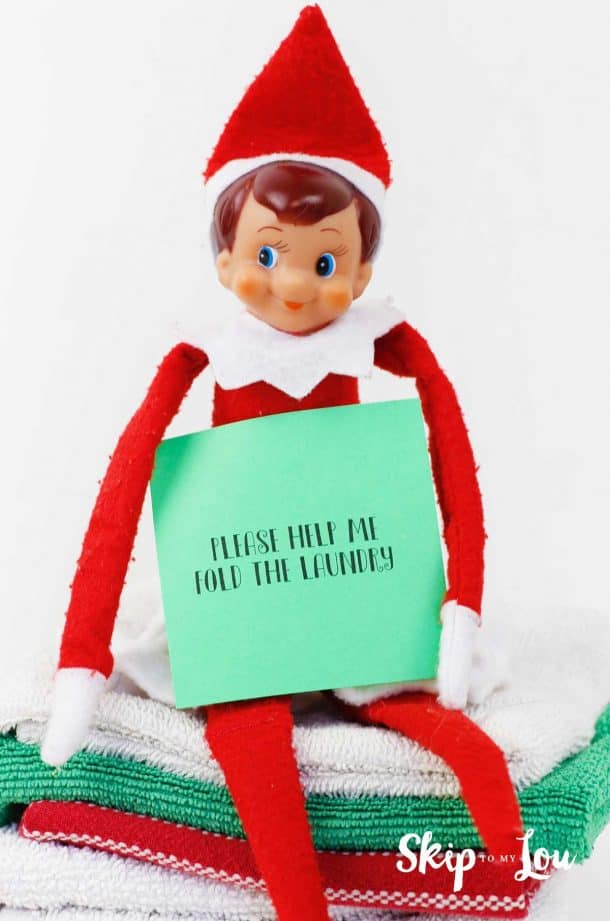 90 Printable Blank Elf On The Shelf 51